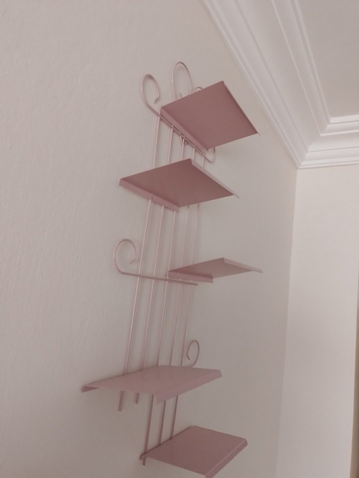 Pastel Pembe Çocuk Rafı - Görsel 3