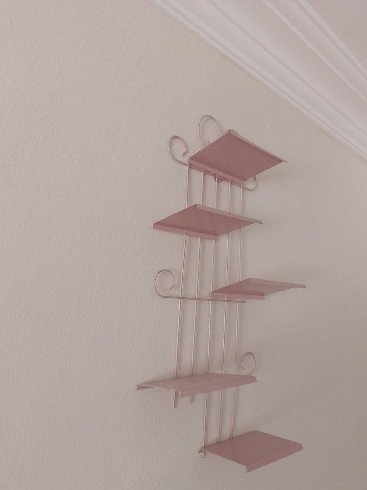 Pastel Pembe Çocuk Rafı - Görsel 4