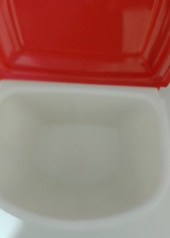 Kırmızı Kapaklı Londra Temalı Saklama Kabı deterjan kutusu - Görsel 3