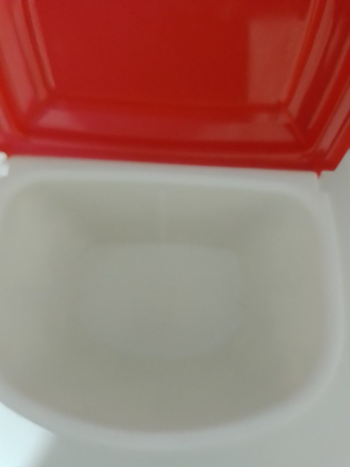 Kırmızı Kapaklı Londra Temalı Saklama Kabı deterjan kutusu - Görsel 3