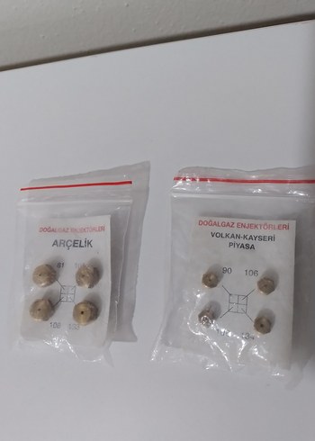 dogalgaz enjektörleri sıfır paketli iki paket adet fiyatı - Görsel 2