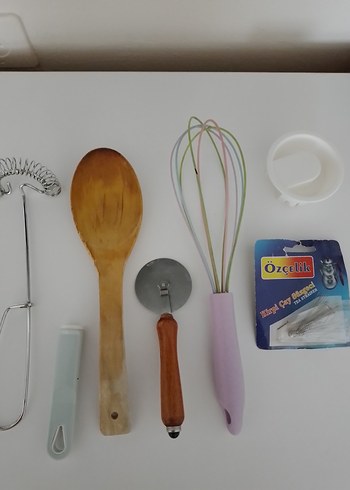 Pastel Renkli Mutfak Aksesuar Seti hepsinin fiyatı - Görsel 3