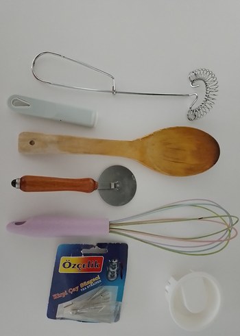 Pastel Renkli Mutfak Aksesuar Seti hepsinin fiyatı - Görsel 2