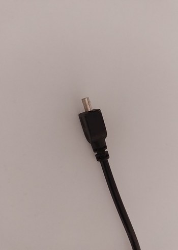 Siyah Telefon Şarj Kablosu - Görsel 5