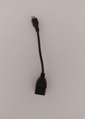 Siyah Telefon Şarj Kablosu - Görsel 2