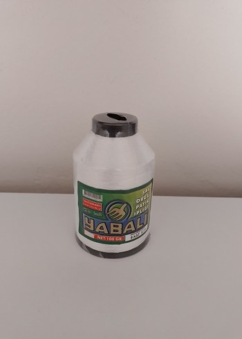 Yabalı Beyaz Örgü İpliği 100 gr sıfır ambalajlı - Görsel 3