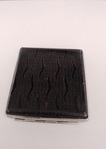 Parlak Siyah Yılan Desenli Erkek Kartlık - Görsel 2