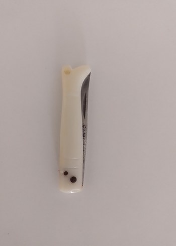 Beyaz Saplı Keskin Mutfak Bıçağı katlanır piknik için uygun - Görsel 4