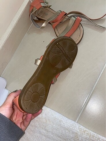 37 Beden çeşitli Renk Renkli düz taban sandalet
