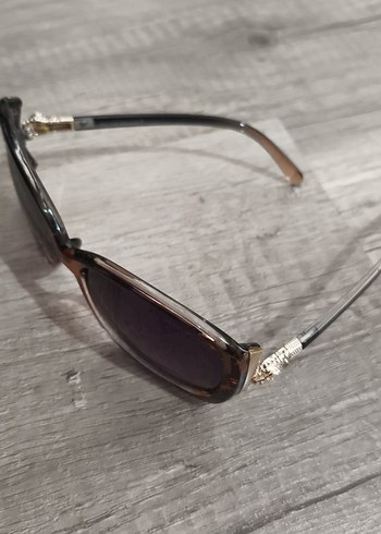 Silvio Monetti Klasik Şeffaf Kahverengi Kadın Güneş Gözlüğü - Görsel 6