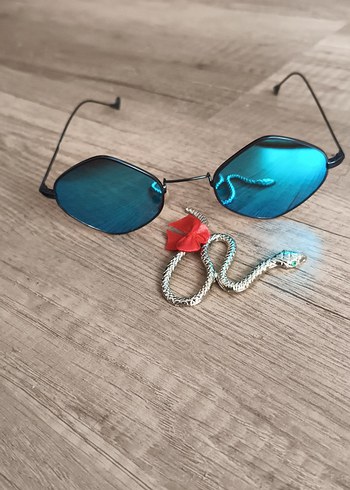 Aqua Di Polo Mavi Minimalist Kadın Gözlüğü