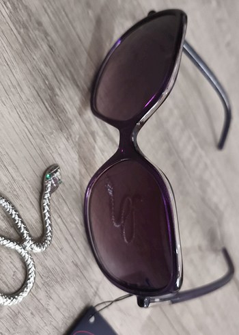 Oxxıs şeffaf Mor Modern Klasik Kadın Güneş Gözlüğü - Görsel 8