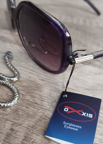 Oxxıs şeffaf Mor Modern Klasik Kadın Güneş Gözlüğü - Görsel 9