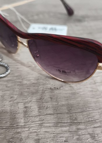silvio Monetti Bordo Kürklü Retro Kadın Güneş Gözlüğü - Görsel 7