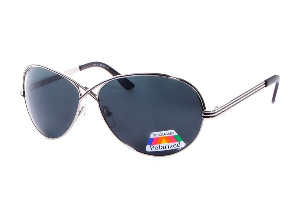 Rainwalker unisex siyah cam Polarize Biker Güneş Gözlüğü - Görsel 4