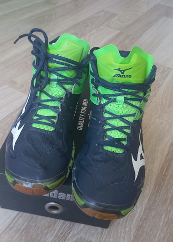 Yeşil Bağcıklı Mizuno Basketbol Ayakkabısı - Görsel 7