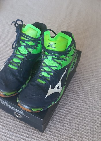 Yeşil Bağcıklı Mizuno Basketbol Ayakkabısı - Görsel 3