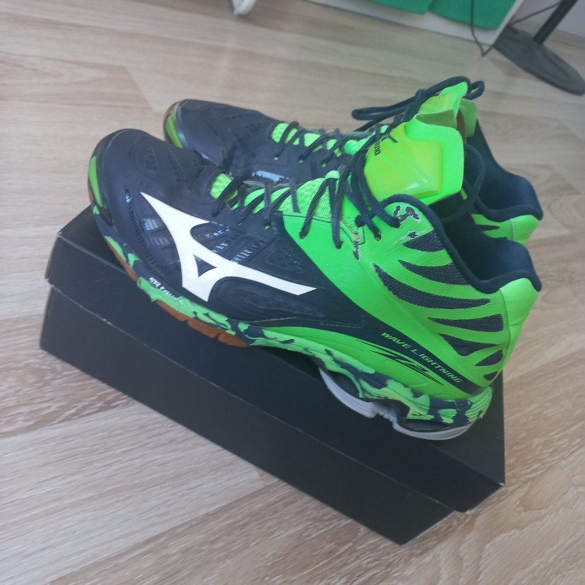 Yeşil Bağcıklı Mizuno Basketbol Ayakkabısı - Görsel 2