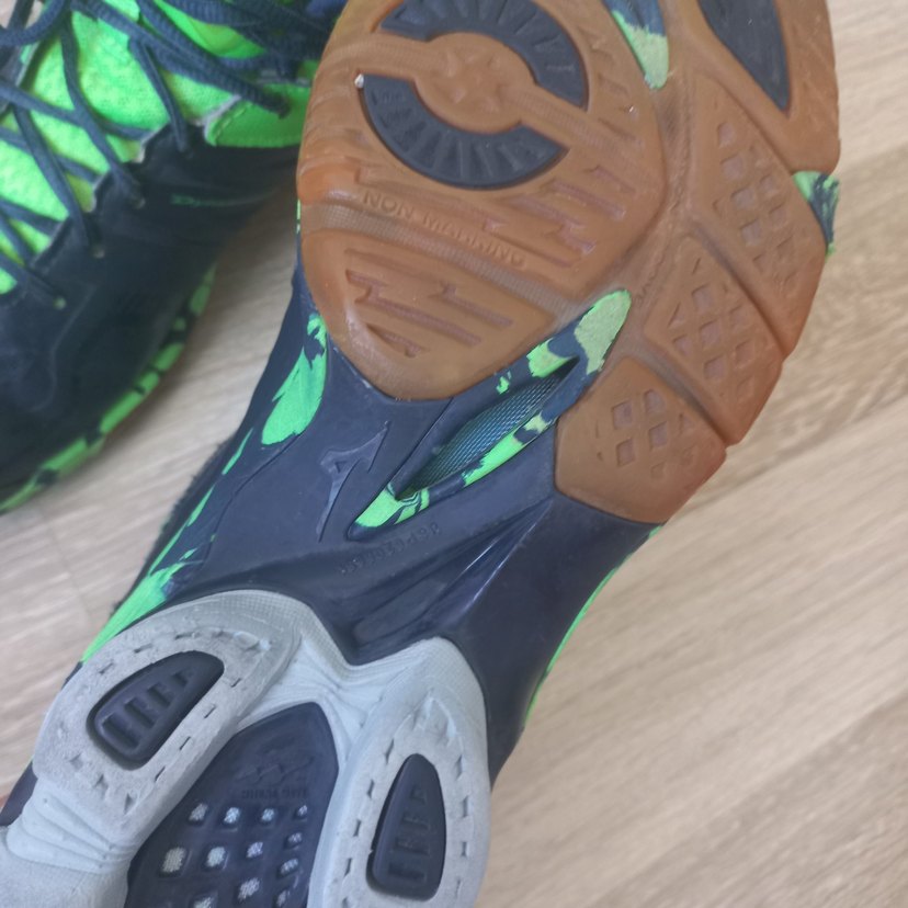 Yeşil Bağcıklı Mizuno Basketbol Ayakkabısı - Görsel 5