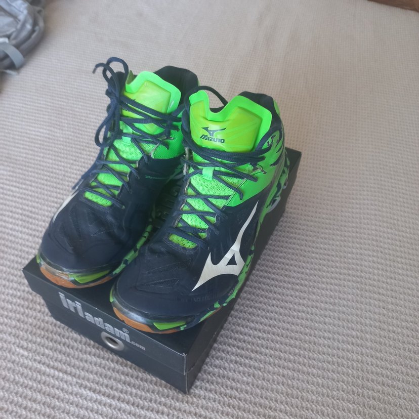 Yeşil Bağcıklı Mizuno Basketbol Ayakkabısı - Görsel 3