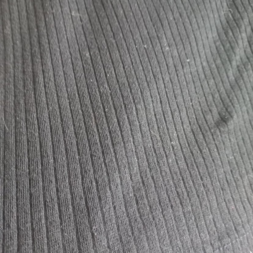 Siyah, Bisiklet Yakalı, Uzun Kollu Penye Kadın Kazak - Görsel 4