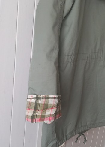 Midi Düğmeli Kadın Parka - Görsel 4