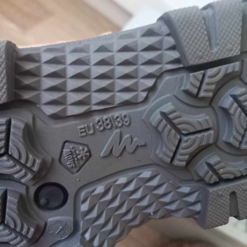 Kadın  Gri Kauçuk Kar Botları - Görsel 3