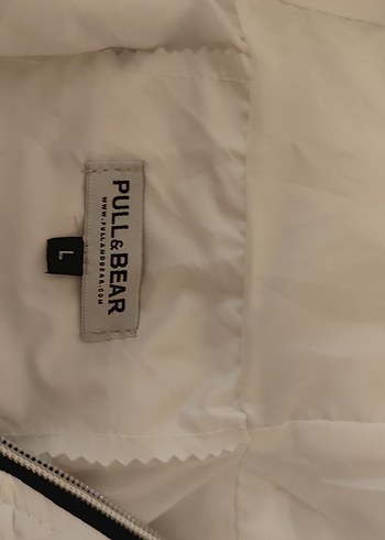 Pull and Bear Beyaz Pull&Bear Yağmurluk