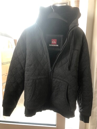 Quiksilver Quiksilver mont işlevi görevi gören içi kürklü sweat