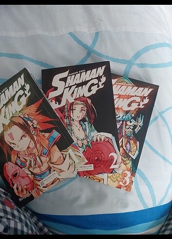 Shaman King ilk 3 kitabı
