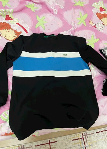 Lacoste Erkek Siyah Sweatshirt