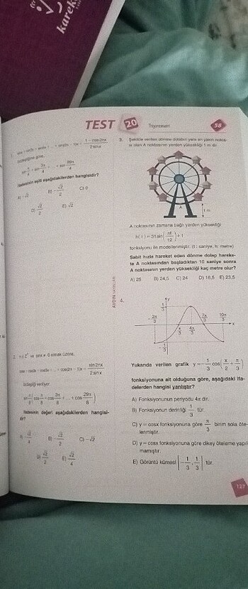  Beden Renk Ayt matematik soru bankası