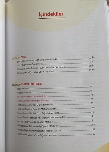  Edebiyat not kitabı