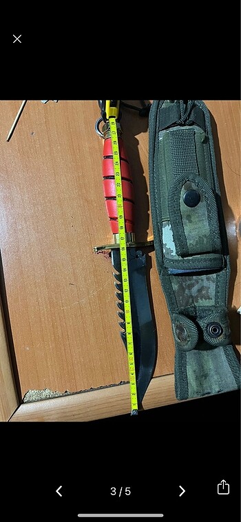 Beden Seri Numaralı KOMANDO bıçağı