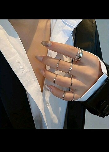  Beden 7 Set Vintage Moda Alaşım Çok Şekilli