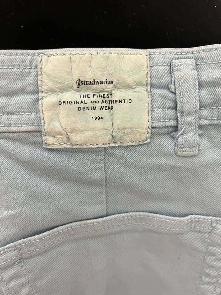 Gri Rahat Kesim Midi Kadın Kot Pantolon - Görsel 2