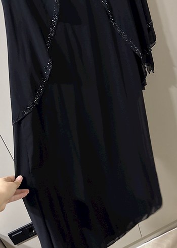 Siyah Uzun Kollu  Kadın Elbise - Görsel 5