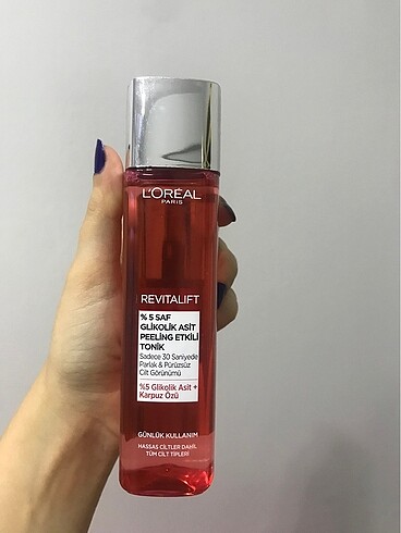 Loreal Paris %5 glikolik asit peeling etkili tonik