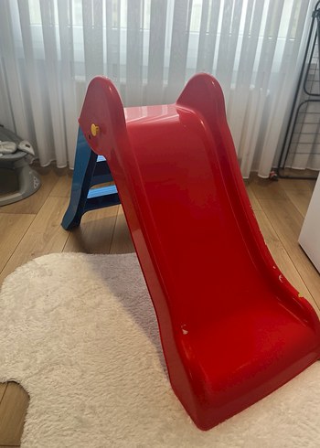 Kırmızı Çocuk Kaydırağı - Görsel 2