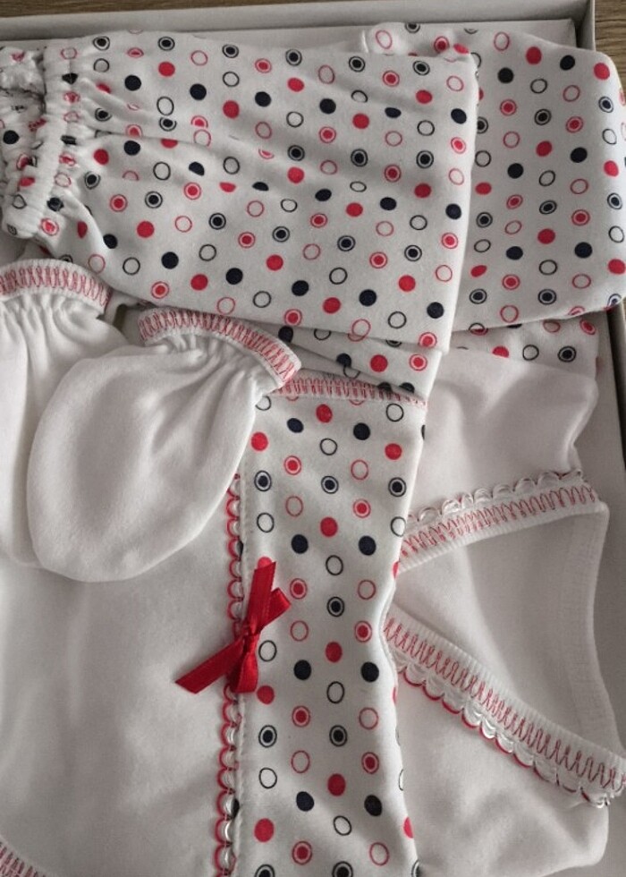 Kız Bebek Yeni doğan set 5 parca - Görsel 2