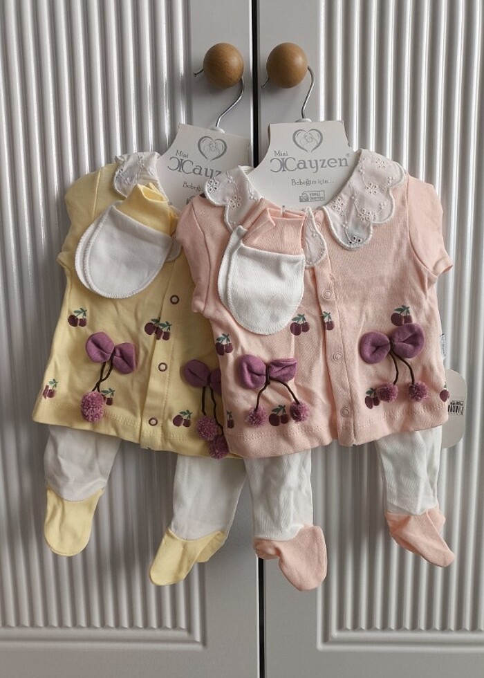 Yenidoğan Kız Bebek Set - Görsel 2