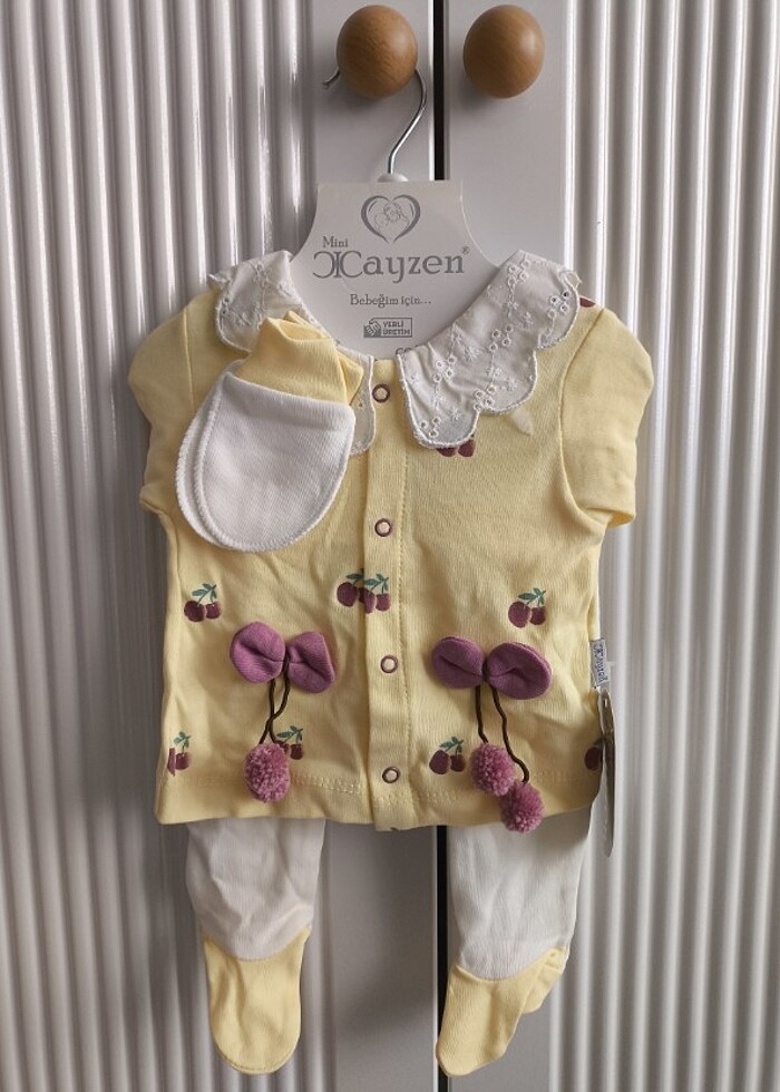Yenidoğan Kız Bebek Set - Görsel 3