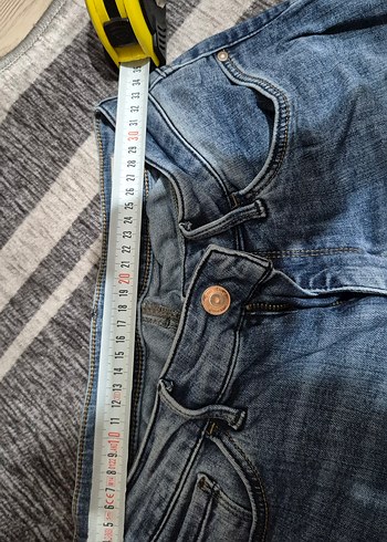 Kadın Mavi Denim Normal Kesim Jean - Görsel 4