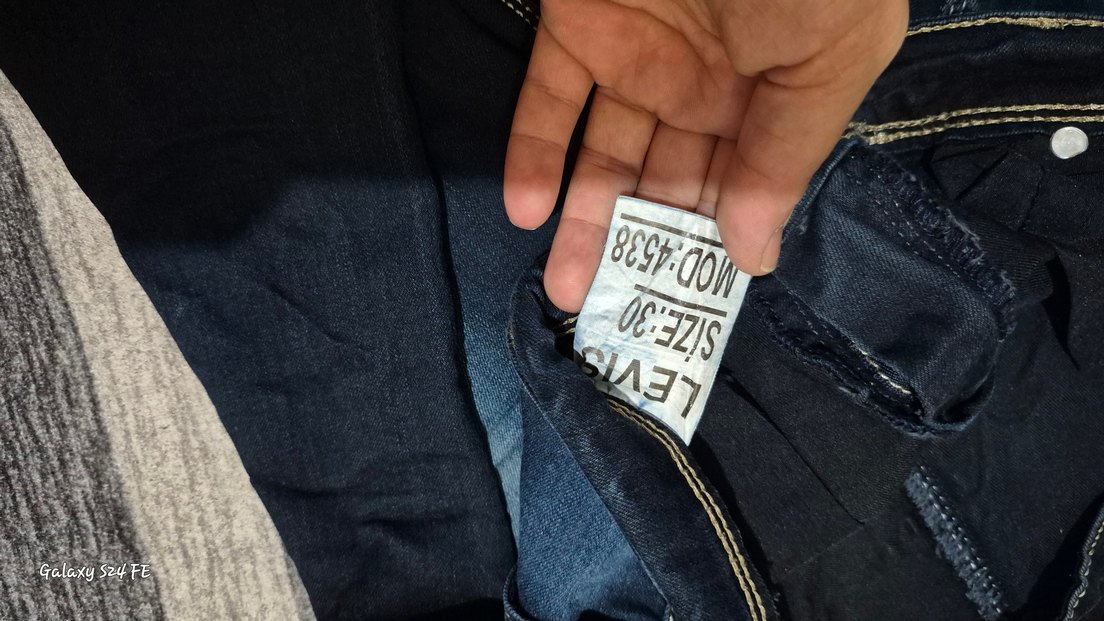 Kadın Lacivert Denim Midi Boy Sıkı Jean - Görsel 5