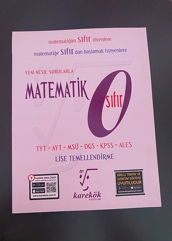 Karekök Matematik Sıfır - Yeni Nesil Soru Kitabı