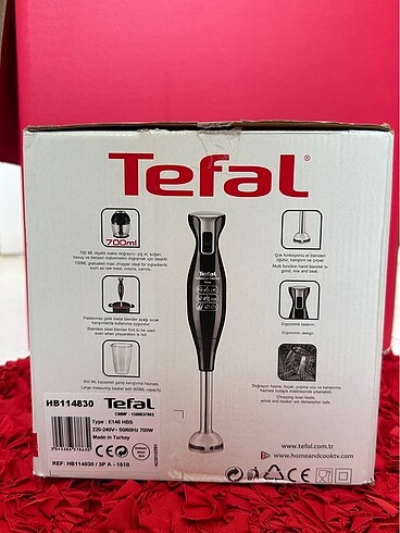  Beden Renk Tefal El Blender Seti