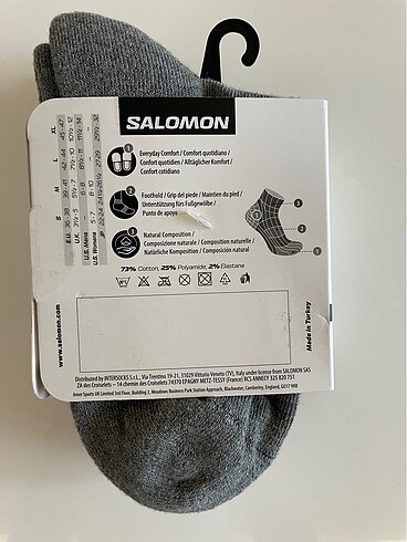 Salomon Salomon Everyday Ankle Spor çorap