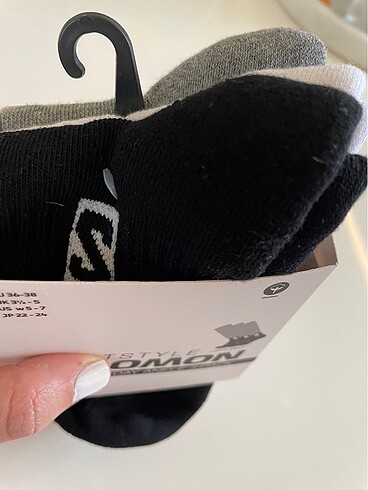 diğer Beden Salomon Everyday Ankle Spor çorap