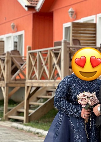 52 Beden siyah Renk Kadın abiye elbise
