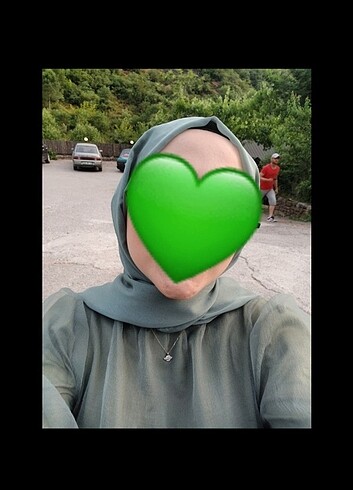 Emnora haki elbise - Görsel 8